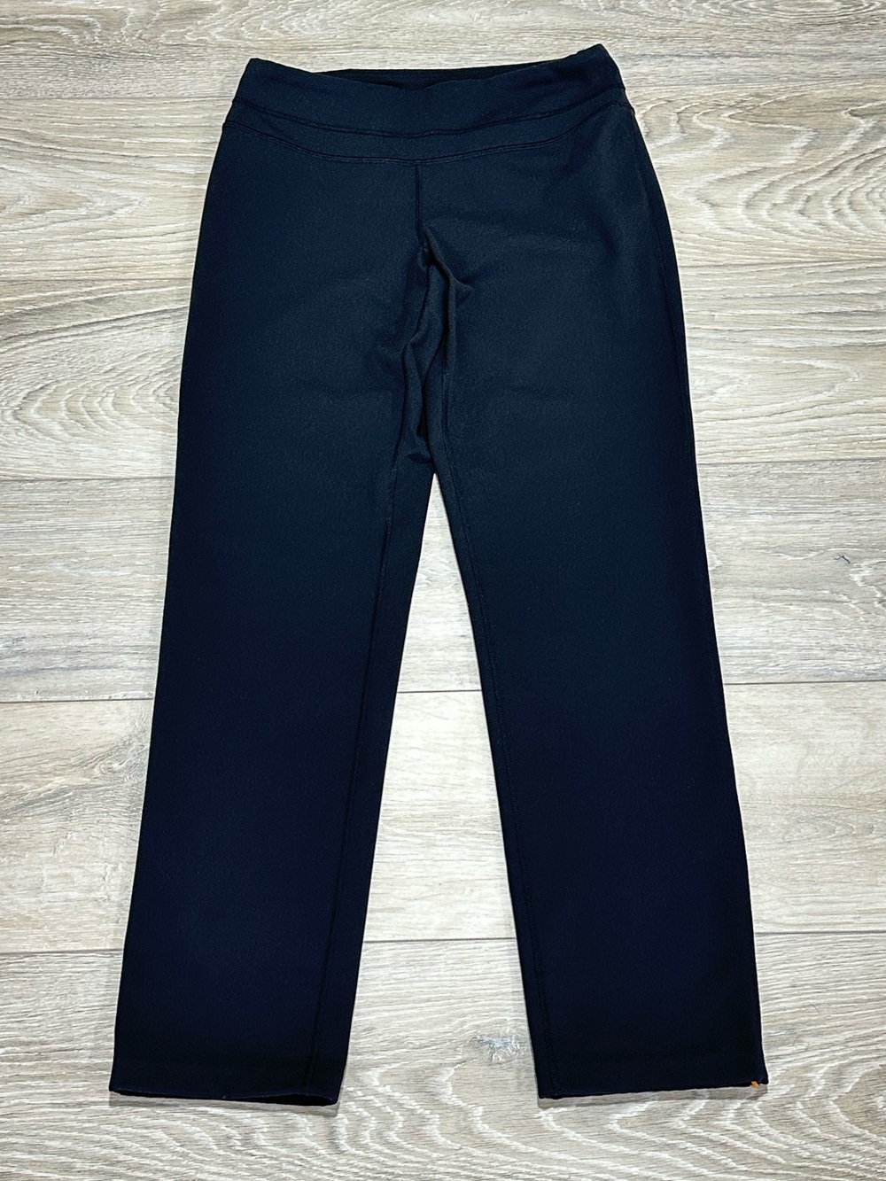 Lucy Black Straight Leg Yoga Pants Women’s Small Supplex Lycra Stretch